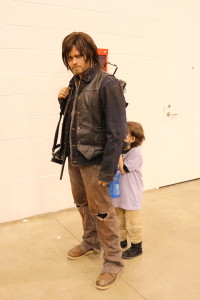 Daryl with his youngest fan