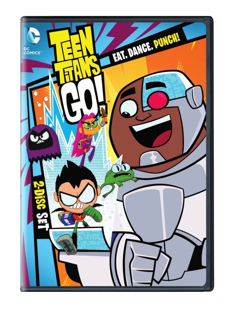 Teen Titans Go! Season 3 DVD Eat. Dance. Punch!