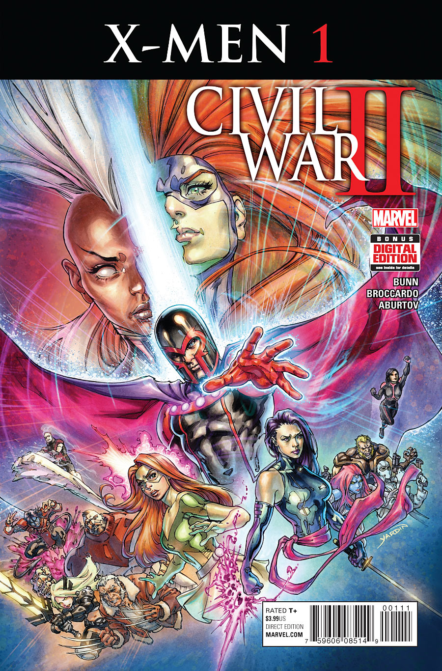 Civil War II X-Men Issue 1 Marvel