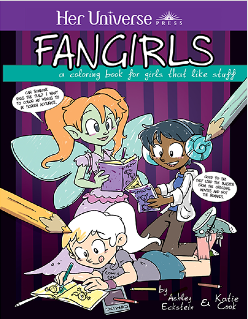 The Fangirls Coloring Book