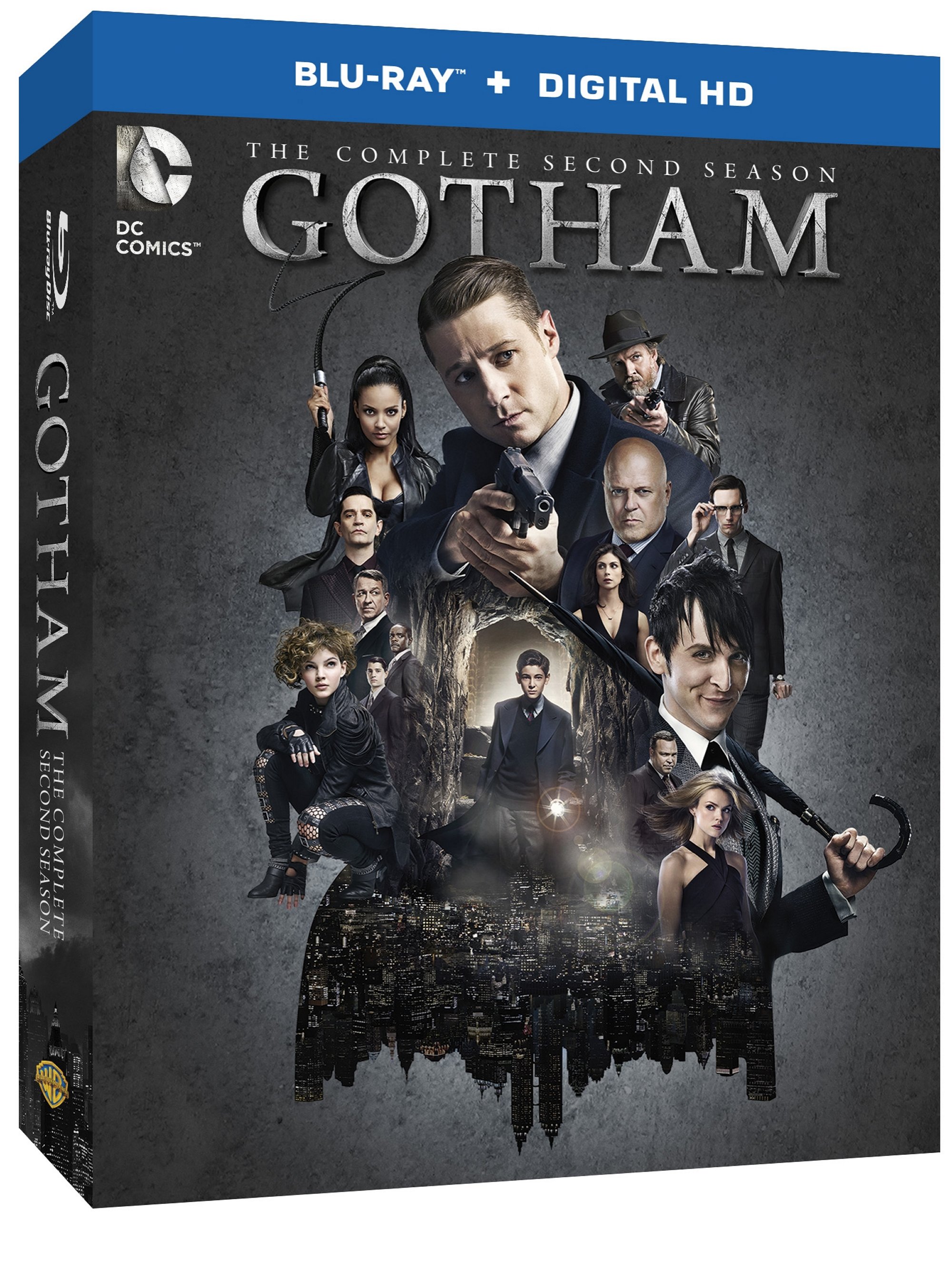 Gotham Second Season DVD Blu-ray