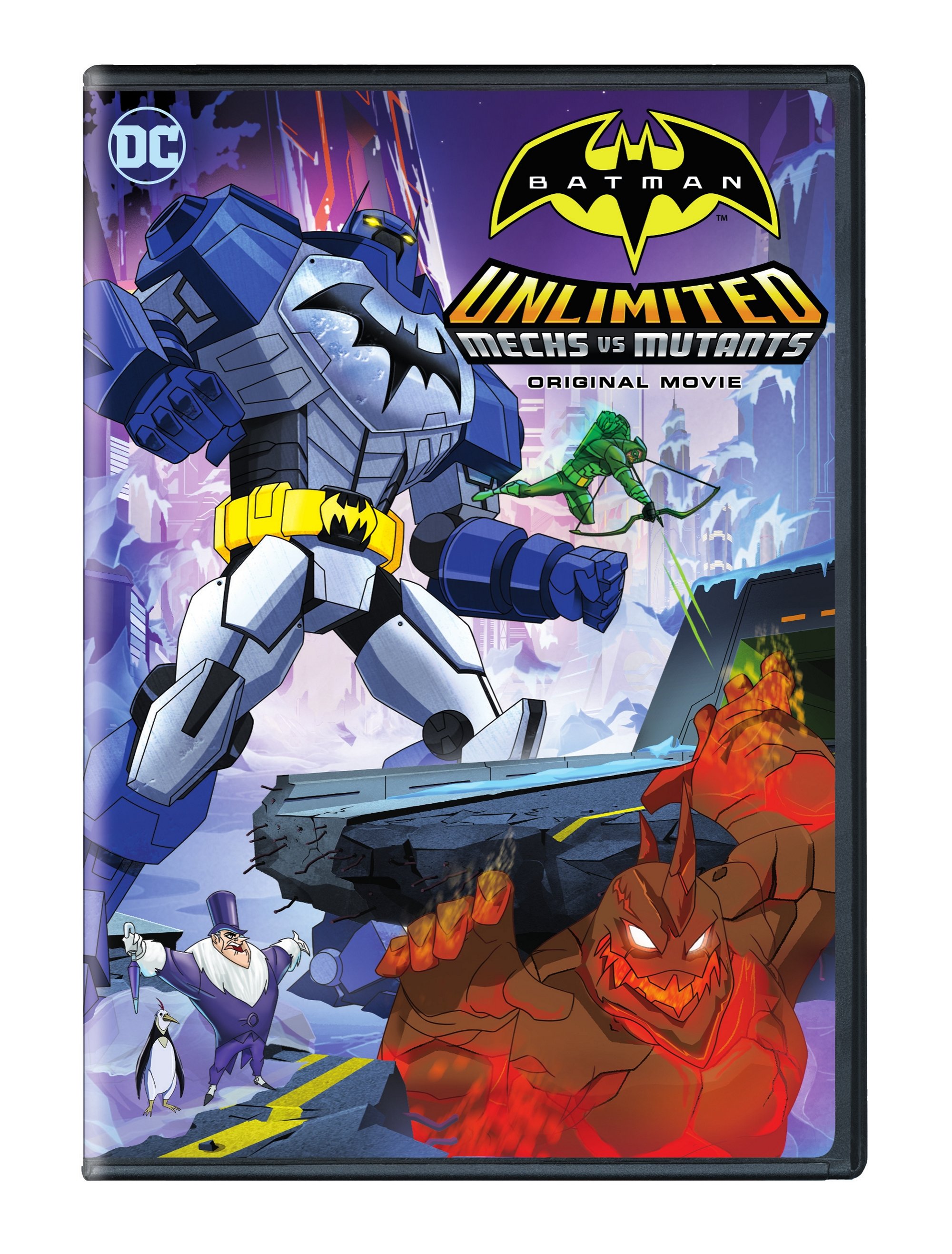 Mechs vs Mutants Batman Unlimited DVD