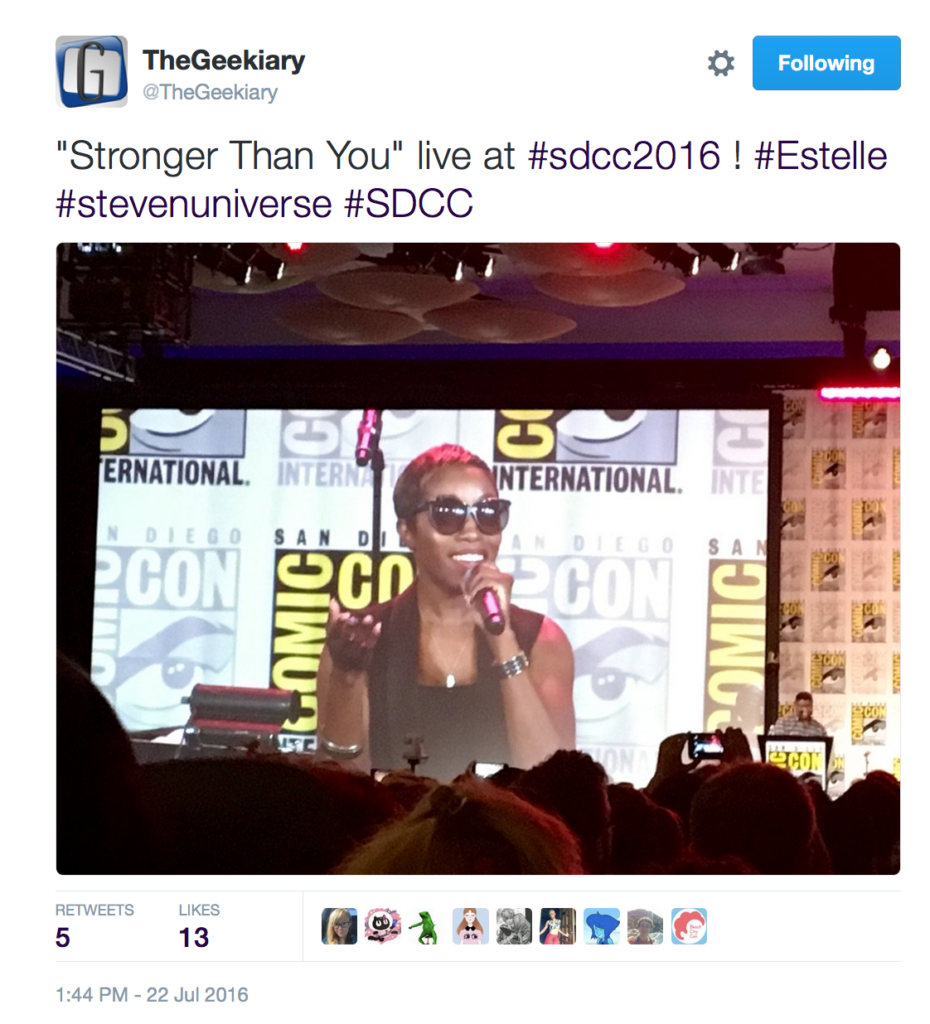 PositiviTEA Tuesday Comic-Con 2016 Steven Universe