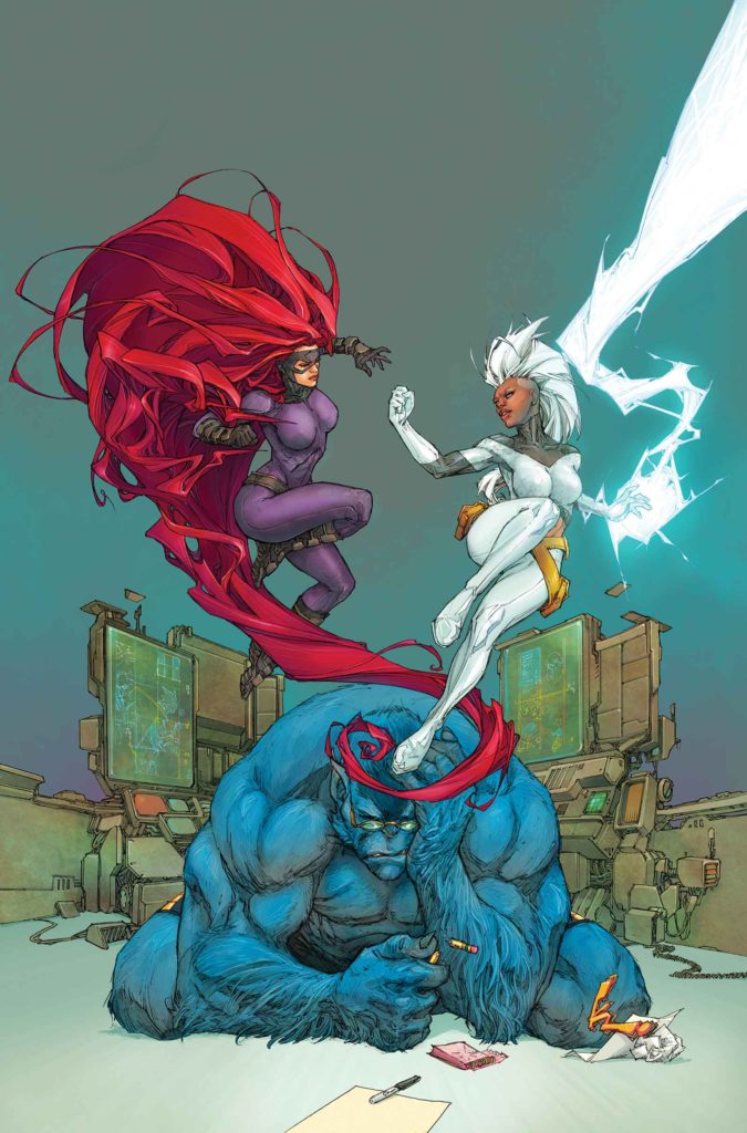 Inhumans vs X-Men Issue Storm Beast Medusa