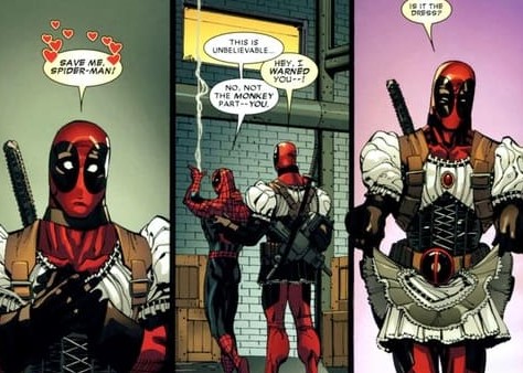 Deadpool and Spiderman sexuality Deadpool 2