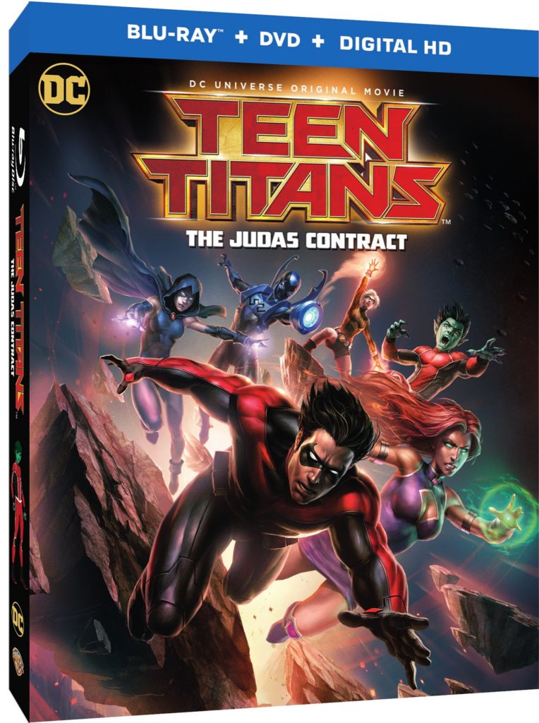 Teen Titans Judas Contract cover release date DVD Blu ray