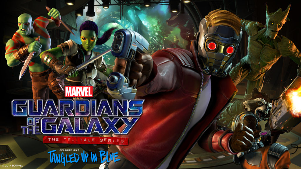 Guardians of the Galaxy telltale Games episode one Tangled up in blue
