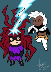 IvX Issue 6 Storm Medusa Marvel Fan art