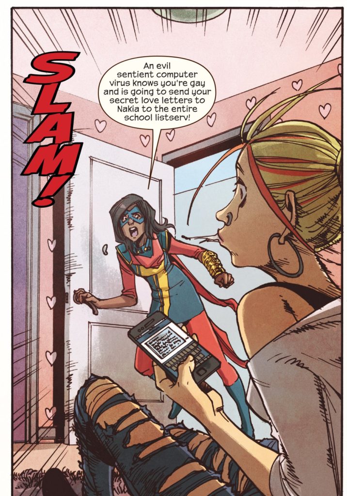 Ms. Marvel Issue 16 Zoe Kamala Nakia Marvel