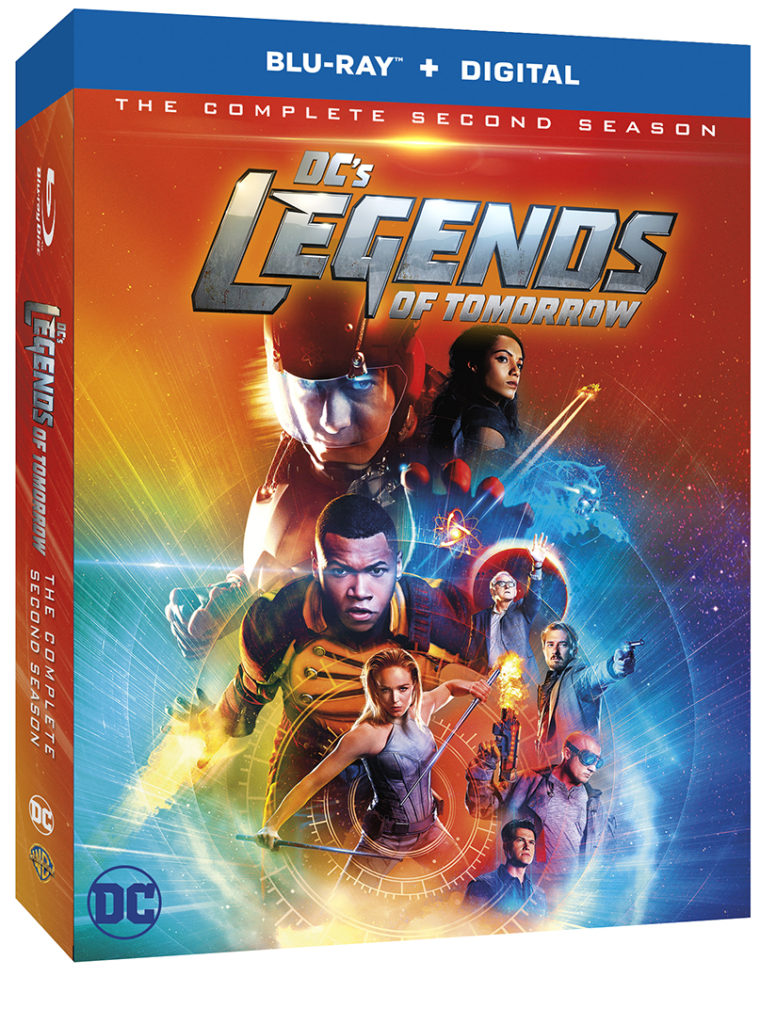 DC's Legends of Tomorrow: The Complete Season Season Blu-ray DVD release Legends of Tomorrow Season 2