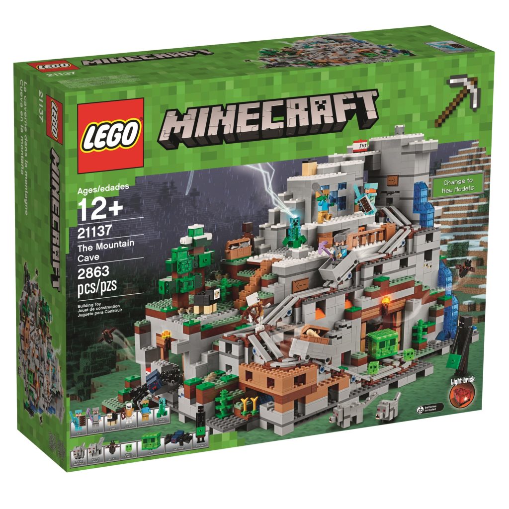 LEGO Minecraft: Experience the Mountain Cave - The Geekiary