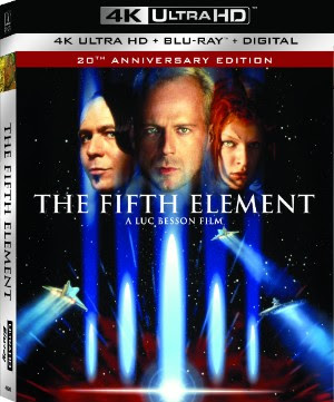 The fifth element sony pictures home entertainment 4K ultra HD release