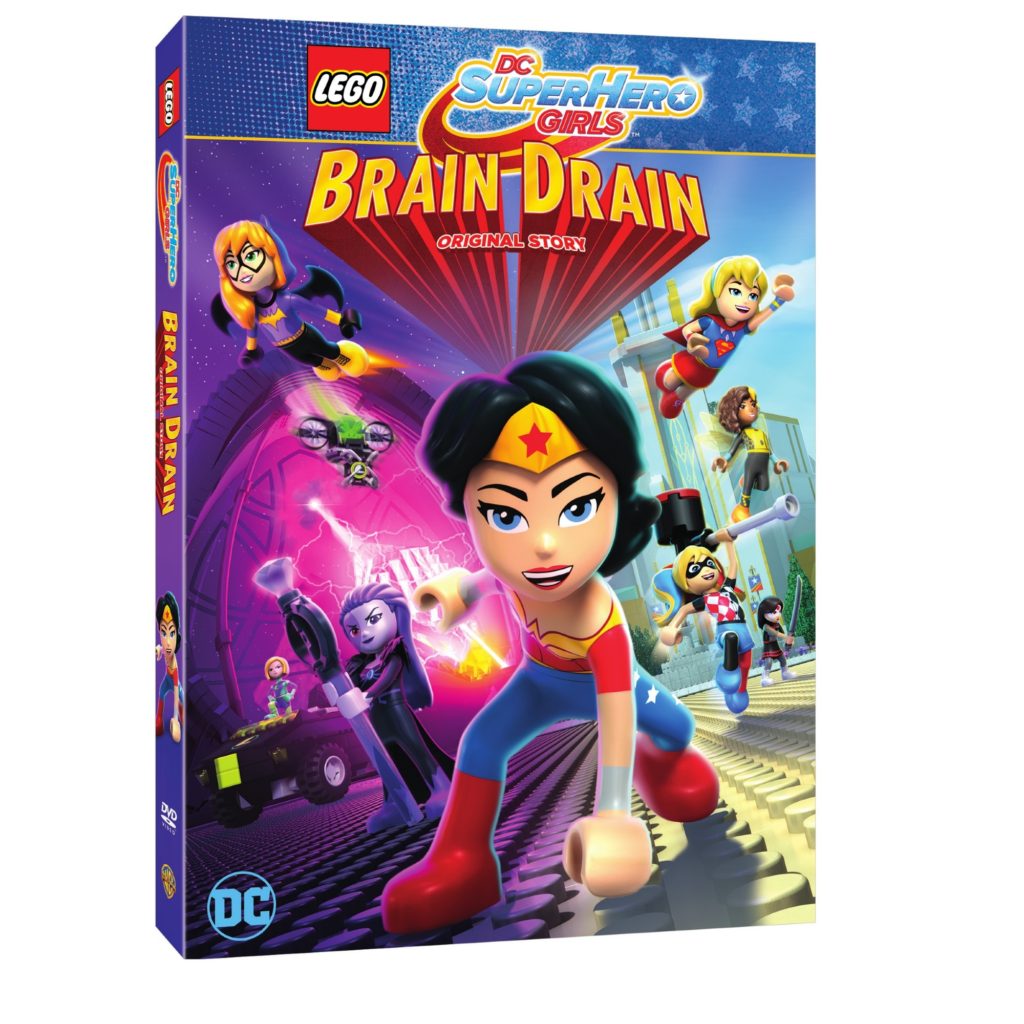 LEGO DC Super Hero Girls Brain Drain Digital HD DVD release date