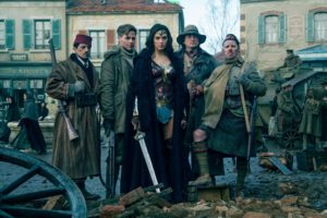 Wonder Woman and crew courtesy of Warner Bros