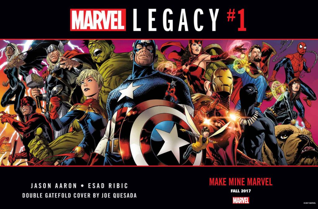 Marvel Legacy Issue 1 avengers