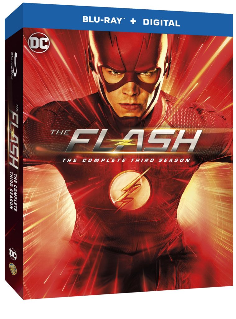 The Flash Season Three Blu-ray DVD release Warner Bros The CW