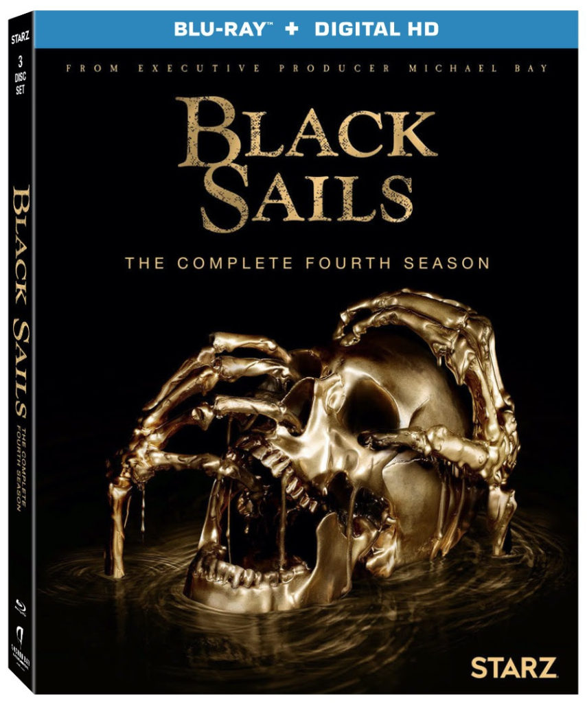 Black Sails Season 4 Blu-ray DVD Lionsgate Home Entertainment release