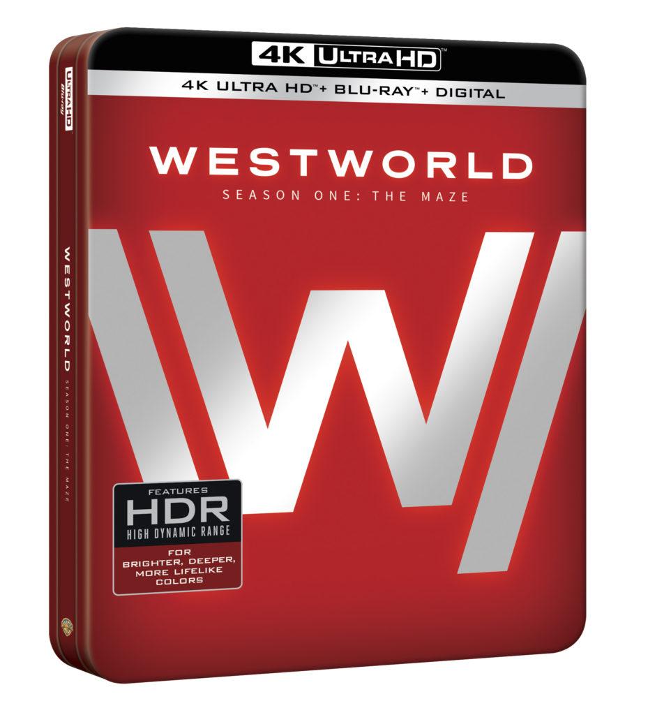 Westworld season one 4K Ultra HD Blu-ray DVD Warner Bros Home Entertainment