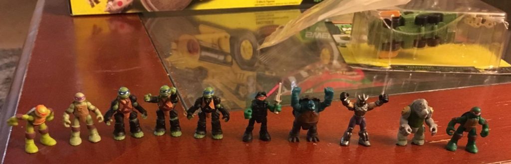 tmnt micro mutants figures