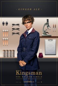 Halle Berry Ginger Ale Kingsman The Golden Circle Character Poster