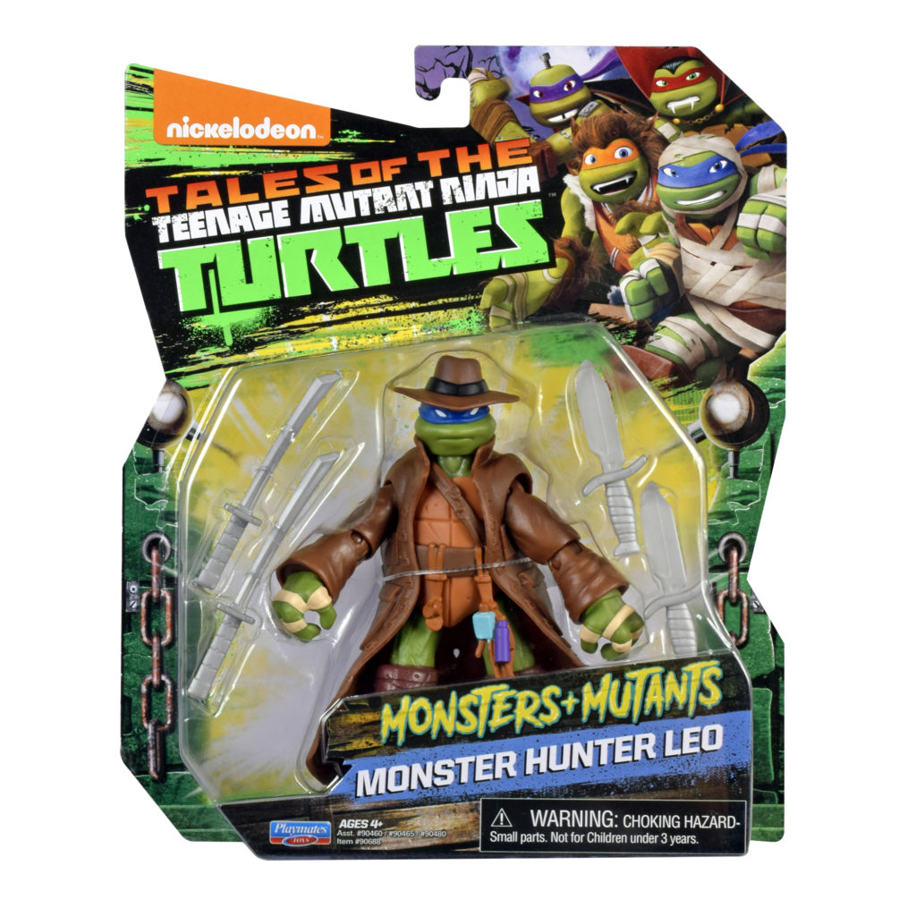 Monster-themed Teenage Mutant Ninja Turtles Leo Playmates Toys