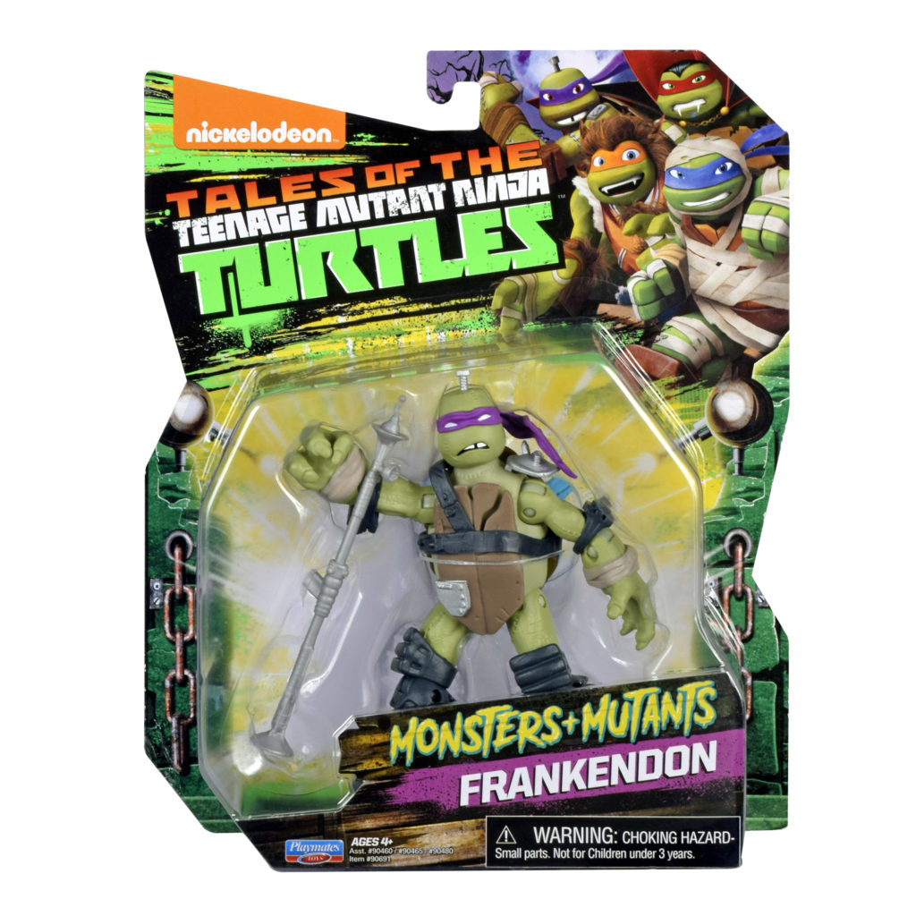 Monster-themed Teenage Mutant Ninja Turtles Don Playmates Toys