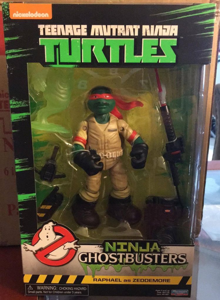 Ninja Ghostbusters Raphael Playmates Toys review