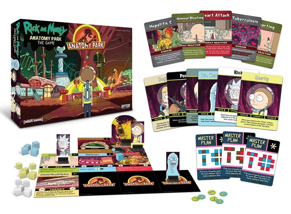 Rick and Morty Anatomy Park game