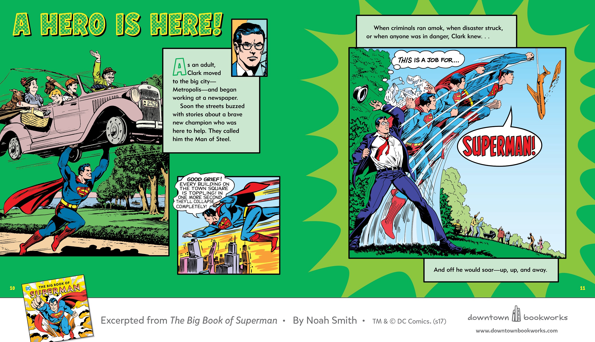 Clark Kent The Big Book of Superman review Downtown Bookworks