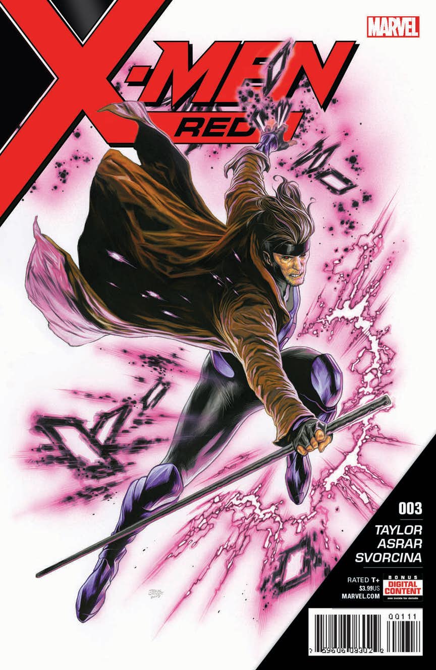 X-Men Red Issue 3 Gambit Marvel Comics
