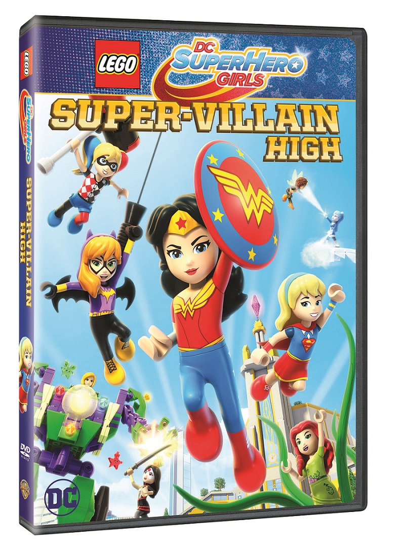 LEGO DC Super Hero Girls Super-Villain High DVD release date warner bros