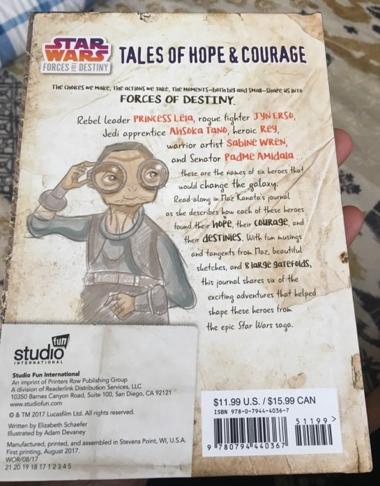 Star Wars Forces of Destiny Tales of Hope and Courage