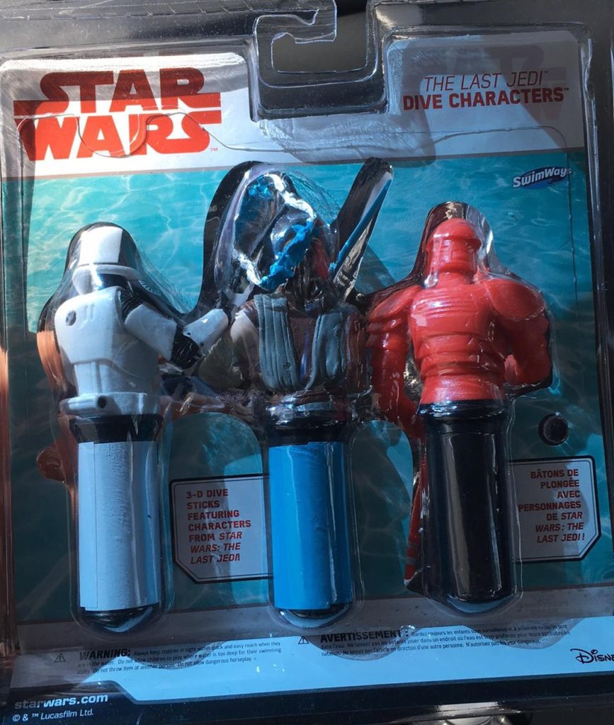 SwimWays Star Wars Dive Toys review