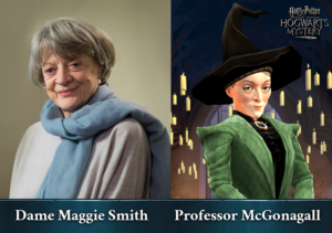 Dame Maggie Smith Harry Potter Hogwarts Mystery