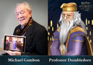Michael Gambon Hogwarts Mystery game
