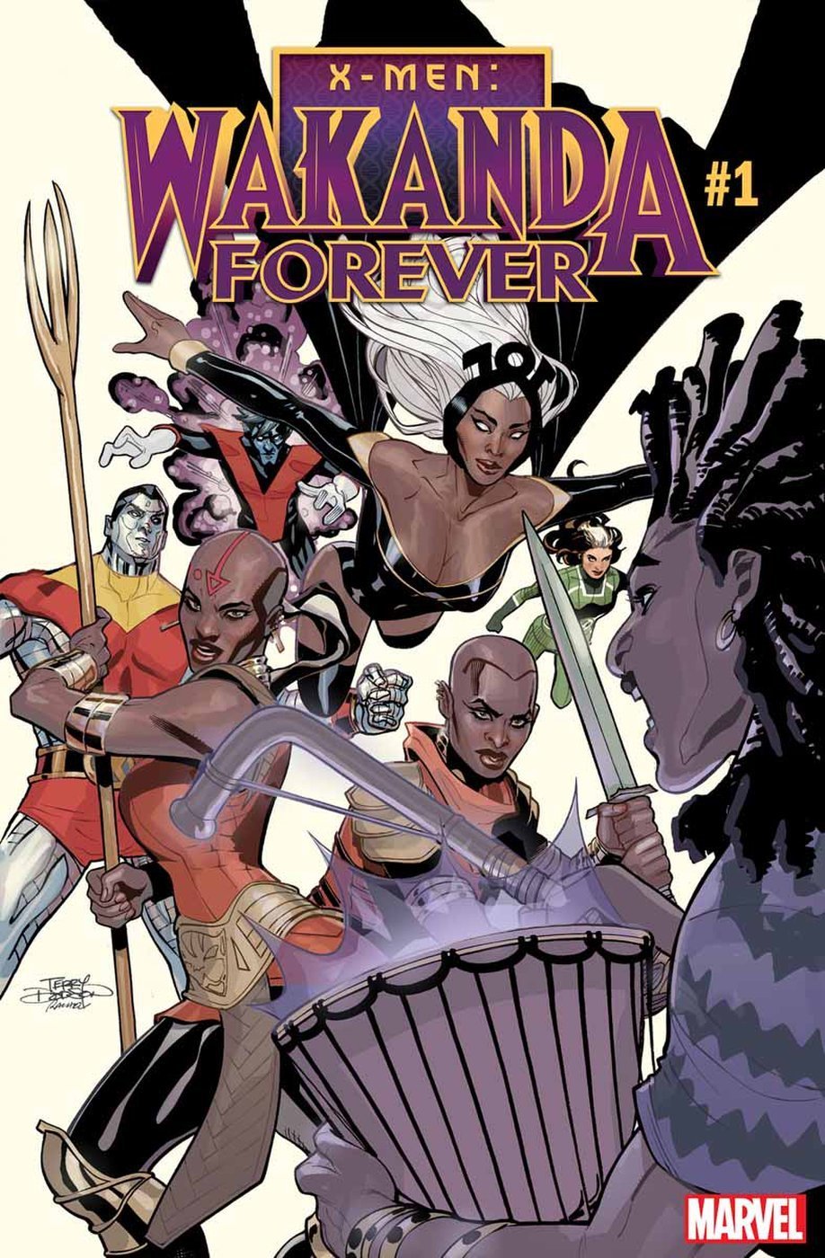 X-Men Wakanda Forever Comic Book Storm Dora Milaje Okoye Alexandra Shipp Disney-Fox