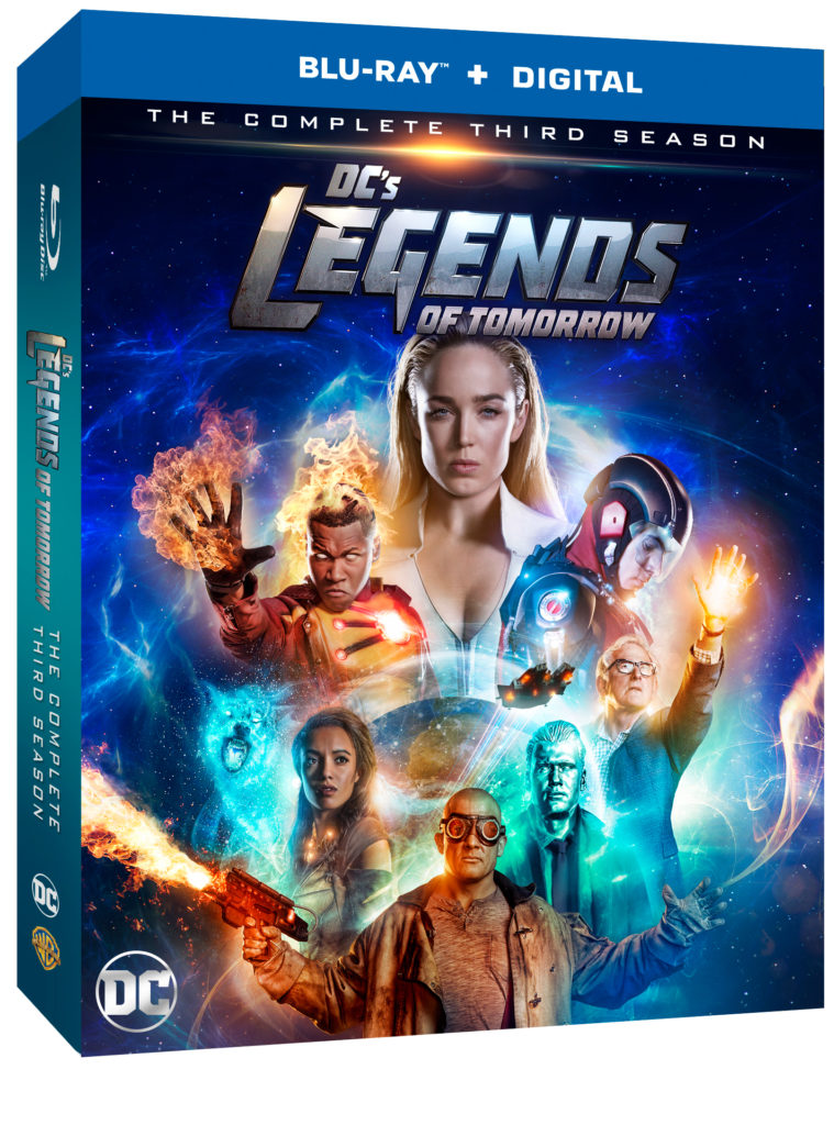 DC's Legends of Tomorrow Season 3 Blu-ray DVD release Legends of Tomorrow Season Three