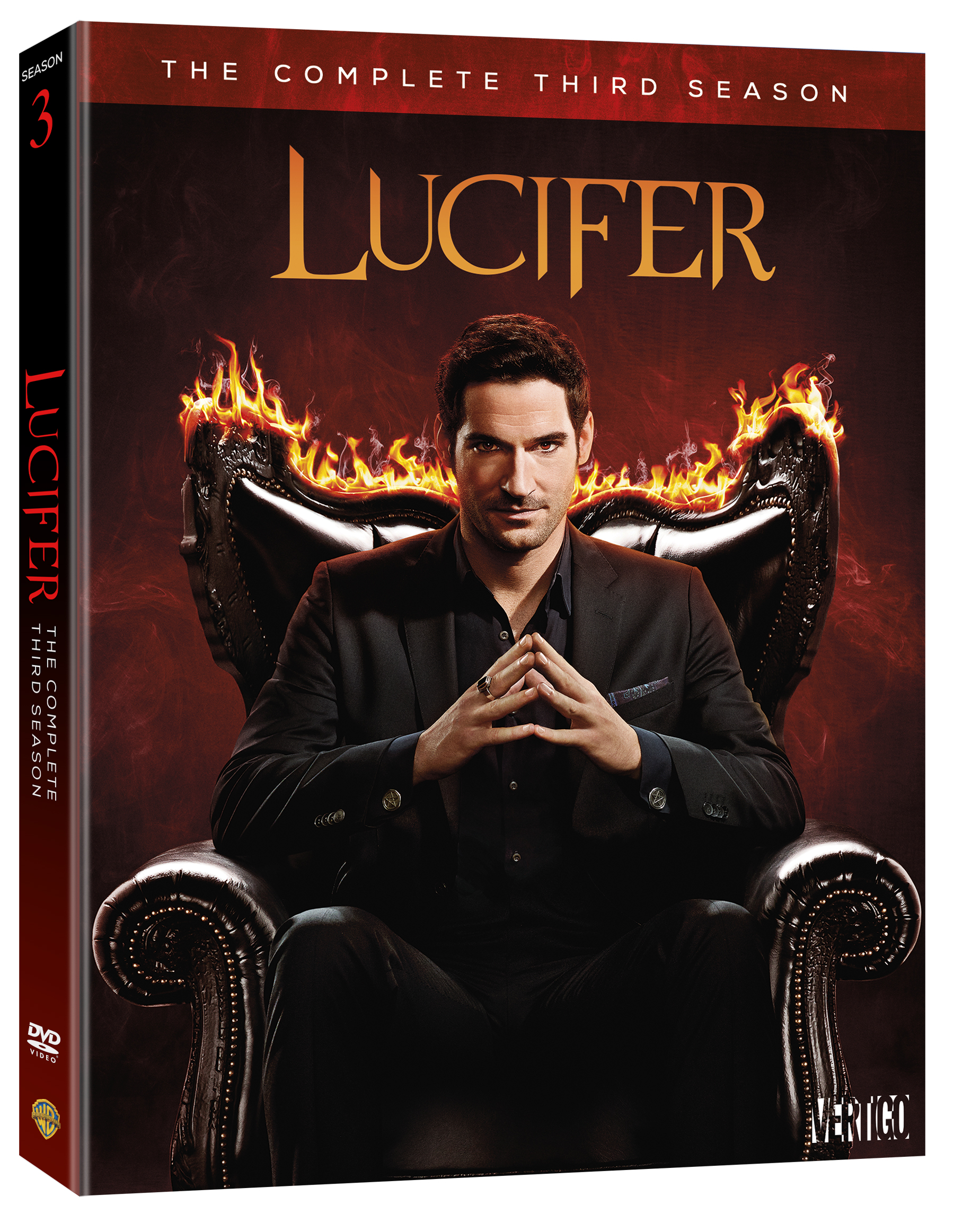 Lucifer season 3 DVD Warner Bros