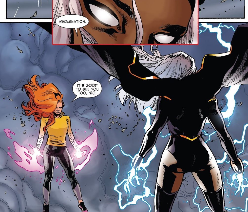 X-Men Red Issue 4 Storm vs Jean Grey.