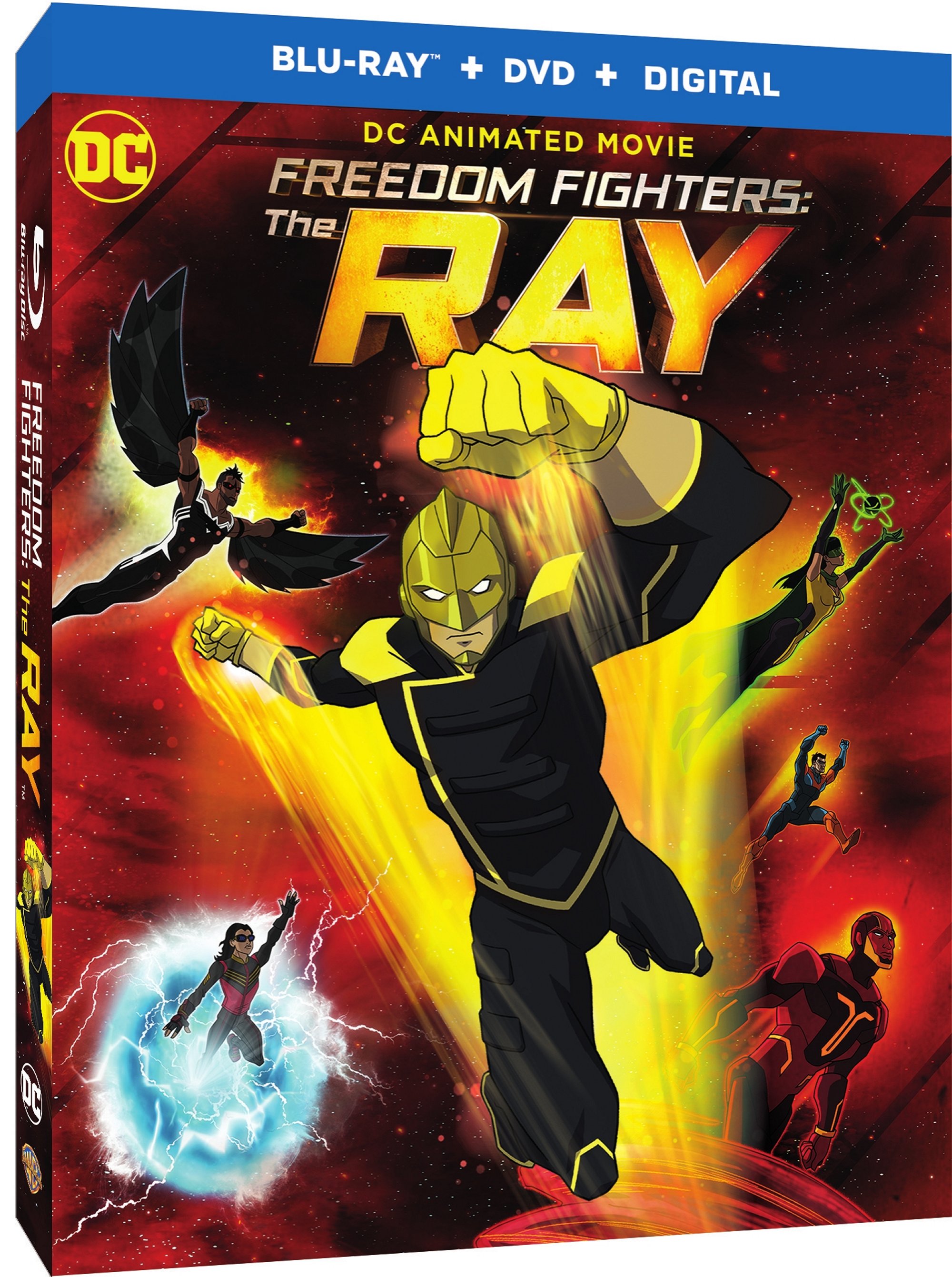 Freedom Fighters The Ray CW Seed Warner bros release The Ray Blu-ray Combo Pack