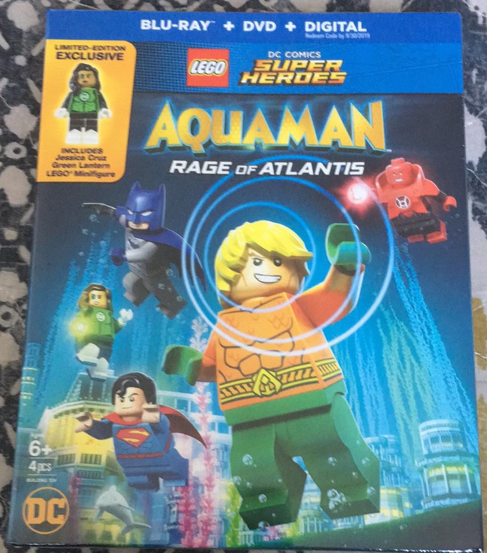 LEGO DC Aquaman Rage of Atlantis Blu-ray review