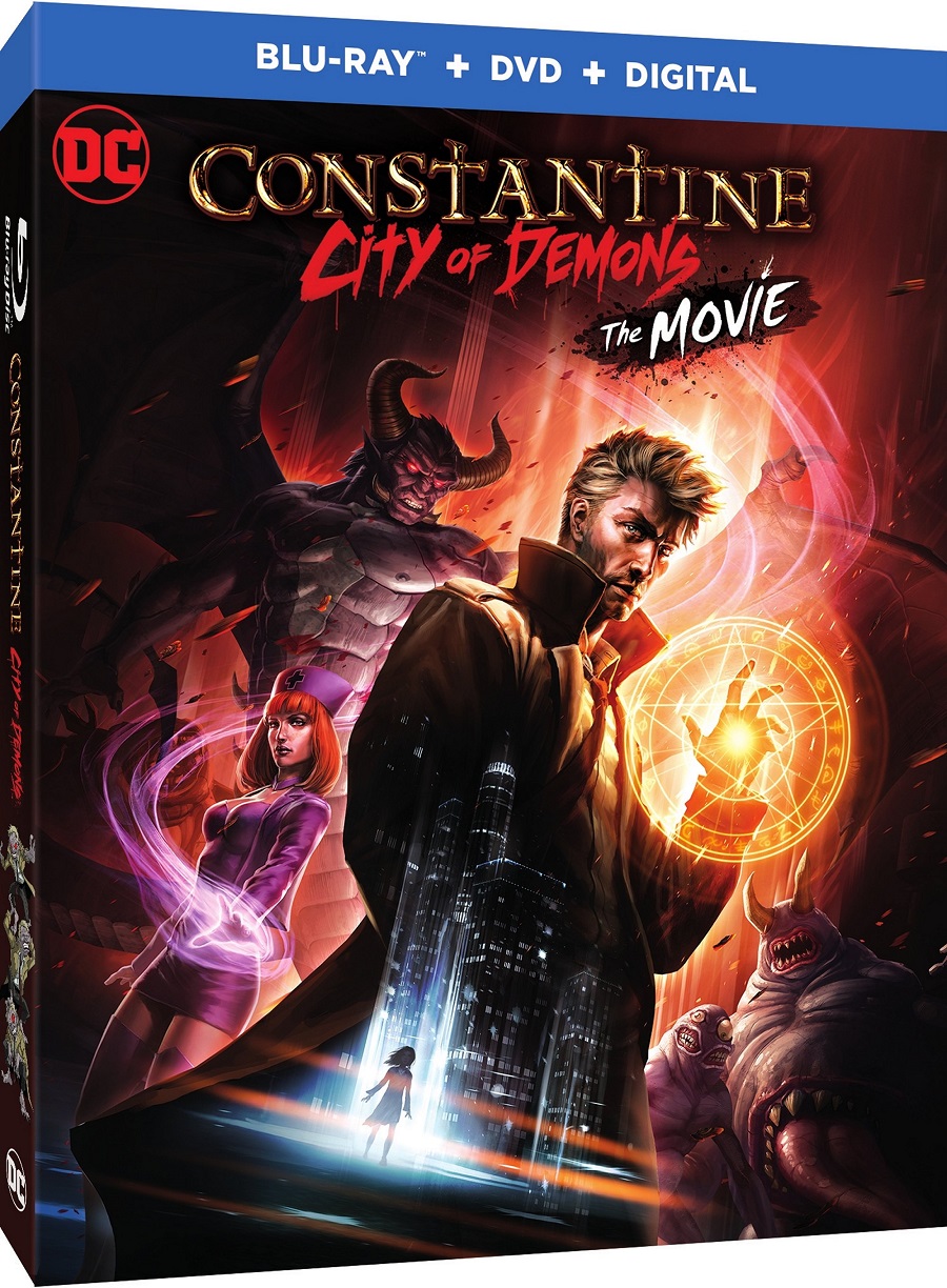 Constantine City of Demons Blu-ray Warner Bros release