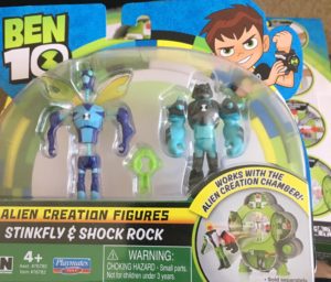 Ben 10 Alien Creation Chamber Playmates Toys review 2 pack