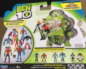 Ben 10 Alien Creation Chamber Playmates Toys 2 pack review