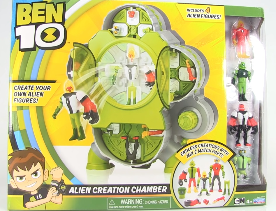 Ben 10 Alien Creation Chamber Playmates Toys review