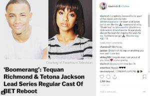 Boomerang BET Cast Main queer character