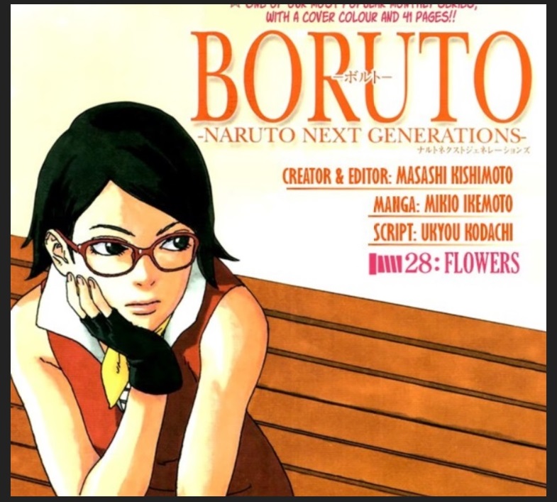 Boruto Manga Issue 28 Flowers review