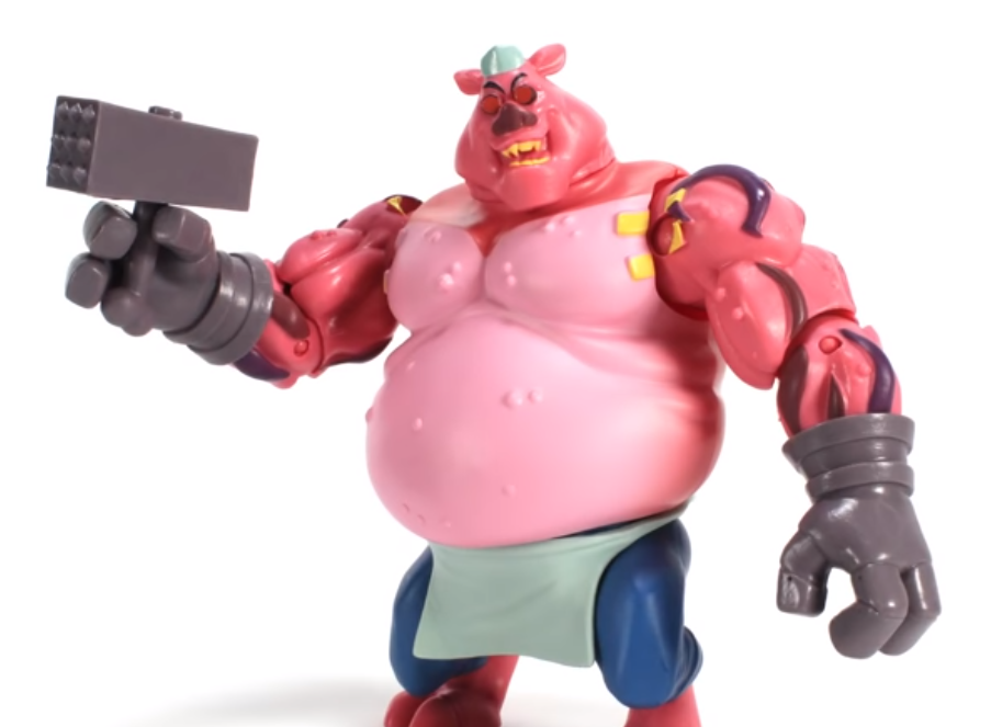 Meat Sweats Rise of the TMNT action figure Playmates Toys