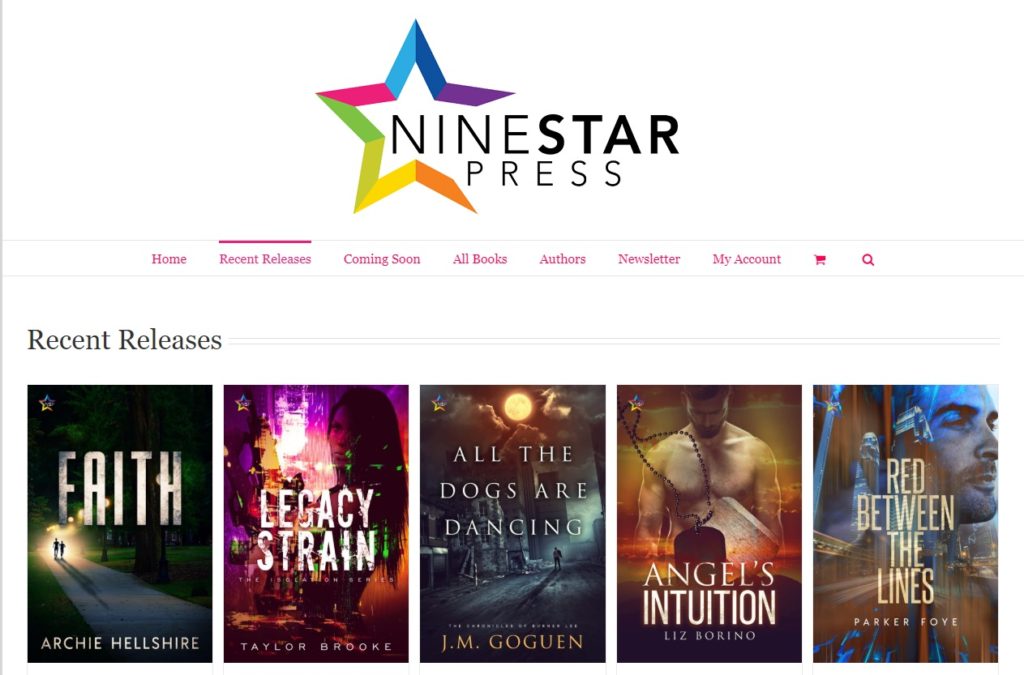 NineStar Press Queer book releases October 15 2018
