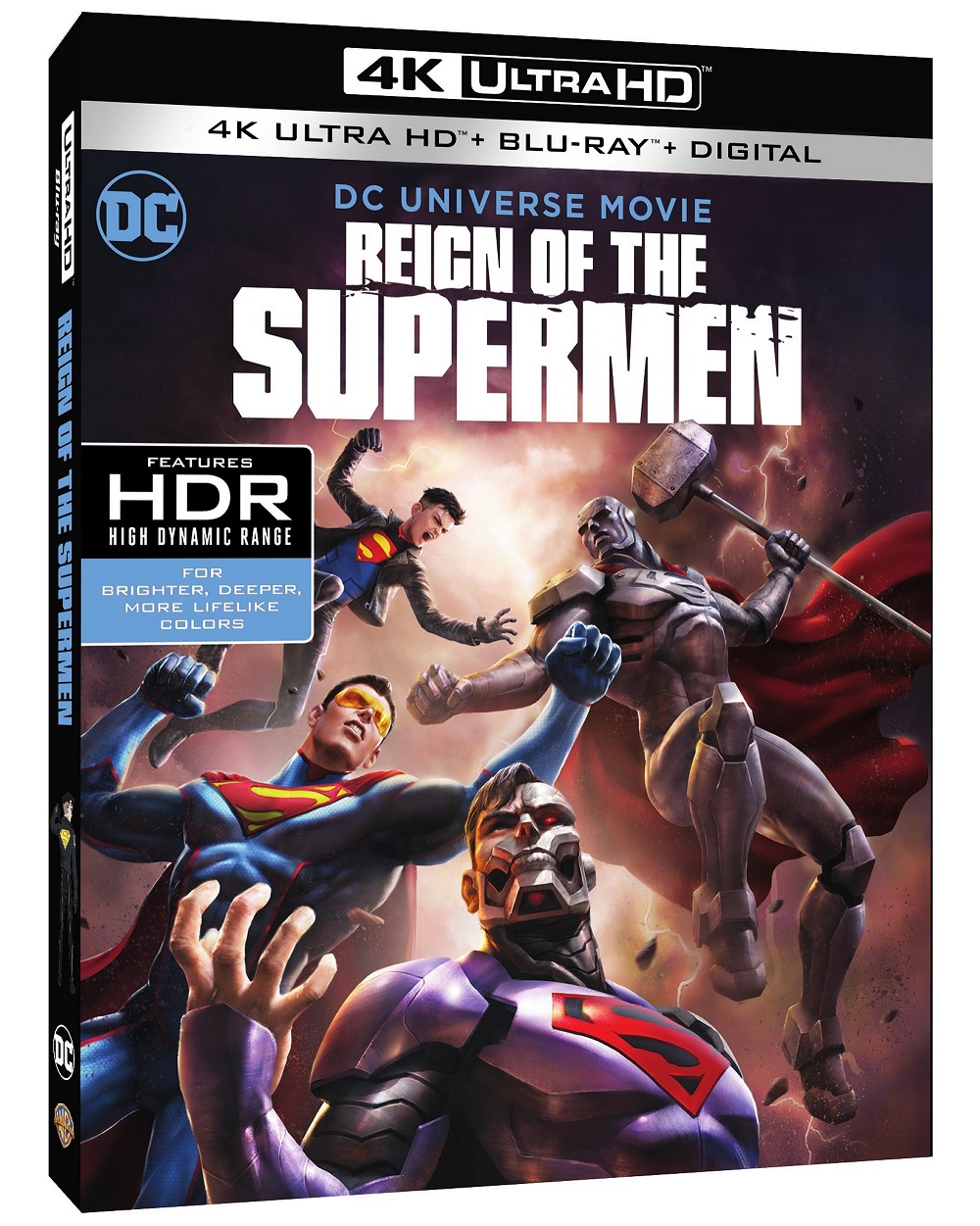 Reign of the Supermen Blu-ray release